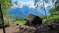 Nicht jede Hütte nutzen wir zum Übernachten ;-)